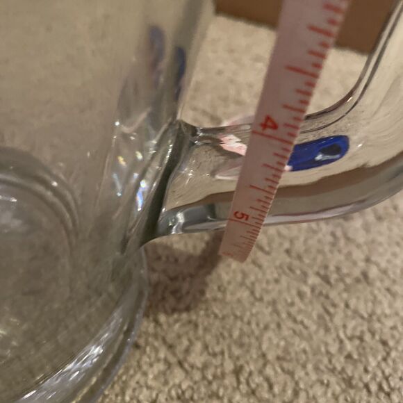 Samuel Adams Brewer Patriot Glass Beer Pitcher Boston USA Patriotic Alcohol - Picture 12 of 16